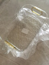 轻奢桌面化妆品亚克力收纳盒卧室衣物杂物茶几包包收纳 随机色 小号（23.5*14.5*8.5） 实拍图