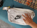 耐克（NIKE）斜挎包运动包男包女包2025新款休闲包学生收纳包胸包单肩包腰包 明星同款BA5751-072元祖灰白 MISC 实拍图
