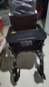 鱼跃(yuwell)护理型轮椅车H059B老人半躺型带坐便器椅餐板钢管可折叠 实拍图