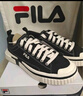 斐乐（FILA）官方LOOP女鞋帆布鞋新款休闲运动鞋小白鞋板鞋断层鞋 黑-BK 36 实拍图