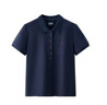森马（Semir）POLO衫女凉感抗菌修身衬衫2025夏刺绣休闲通勤套头衫109325115001 实拍图