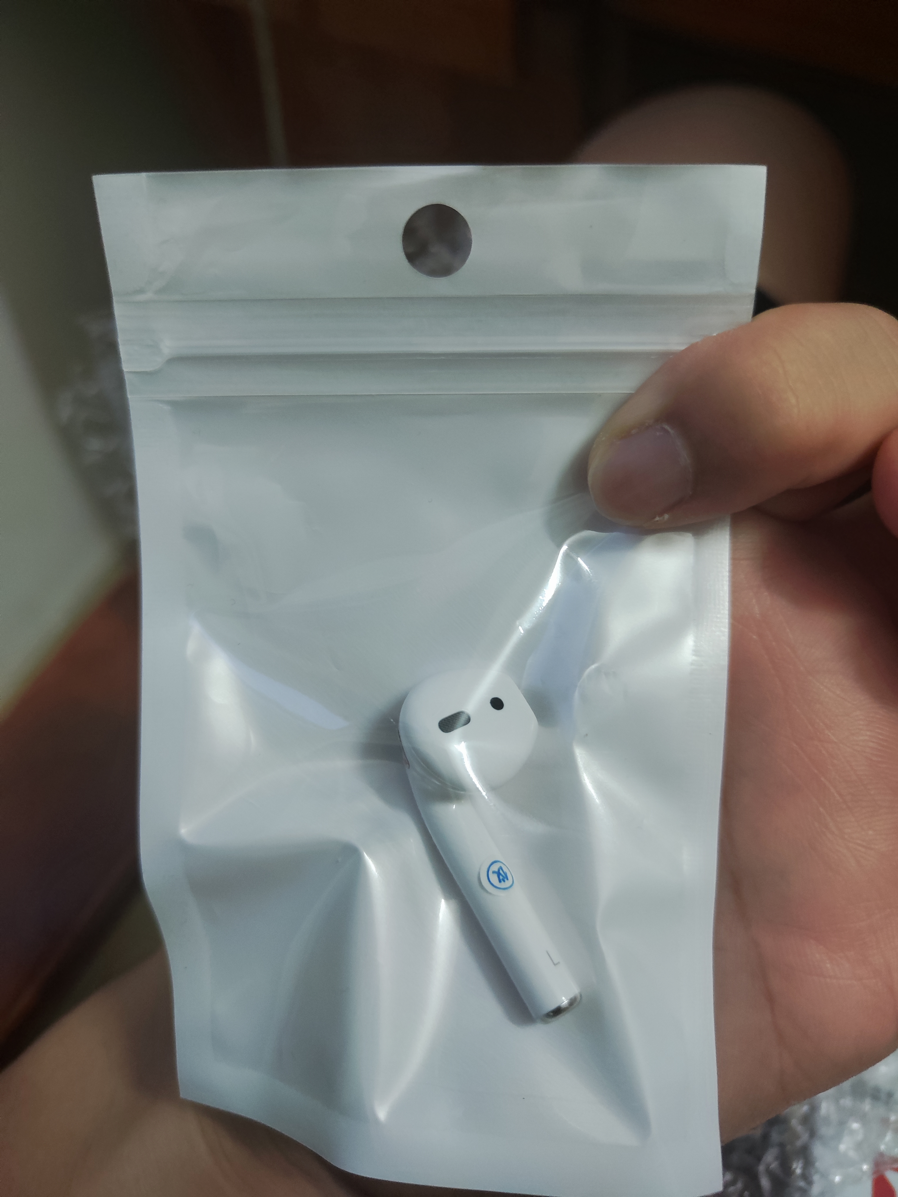 苹果/Apple Airpods 1代/2代/3代单只补配充电仓左右耳Pro2苹果二手无线蓝牙耳机 AirPods 2代左耳 95成新 实拍图