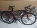 喜德盛公路自行车2025款AD350碳纤前叉功率计齿盘超轻铝气动车架健身车 车厘紫【整车发货】 510mm 实拍图