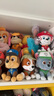 汪汪队立大功（PAW PATROL）汪汪队玩具毛绒全套狗狗玩偶公仔男女孩玩具旺旺队新年礼物 经典款-灰灰公仔 小号-坐高约15.2CM 实拍图