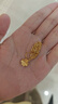 周六福四叶草黄金项链吊坠女生日礼物计价A0611665 约3.49g 40+5cm  实拍图