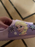 迪士尼（Disney）儿童拖鞋儿童女童拖鞋6-12岁防滑宝宝拖鞋爱莎公主拖鞋小孩 紫色 实拍图