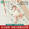 棉花会可洗隔尿垫婴儿双面纯棉防水透气姨妈垫月经垫-竹韵团鞠80*100CM 实拍图