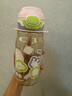 babycare儿童水杯吸管杯双饮二合一户外运动水壶上学大容量PPSU-满杯600ml 实拍图