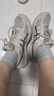 亚瑟士ASICS男鞋缓冲透气跑步鞋运动鞋网面回弹跑鞋GEL-CONTEND 4 灰色/深蓝色 47 实拍图