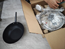 三禾微纳无涂层不粘炒锅炒菜锅无油烟含钛锅具30cm黛蓝青配钢铲LC30S1 实拍图
