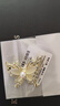 天使之泪淡水珍珠蝴蝶胸针饰品配饰合金7-8mm送女友送老婆情人节520礼物 实拍图