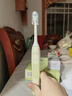 飞利浦（PHILIPS）【肖战推荐】电动牙刷钻石3系 生日礼物 成人情侣款送男生/女友 微泡水流 HX5161/05抹茶绿 实拍图