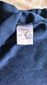 雅戈尔（YOUNGOR）短袖POLO衫男翻领扁机领长绒棉水柔棉柔软亲肤POLO衫 YSPC520078FCB藏青 L 实拍图