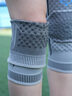 中科瑞尔福石墨烯专业运动护膝跑步男女士预防损伤保护膝盖关节护具通用护套 M 码1对【110-140斤】 实拍图