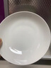 洁雅杰陶瓷盘家用白瓷盘子8英寸中式釉下彩餐盘菜盘汤盘微波炉可用6只装 实拍图
