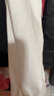 无印良品（MUJI） 女式 棉纱长袖罩衫女士衬衫衬衣内搭秋款女装春季 上衣 BC2KUA4A 米白色 M (160/84A) 实拍图