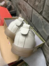 Cherish Sunshine头层牛皮女鞋2025夏季新款平底运动休闲板鞋牛筋软底小白鞋妈妈鞋 米色【头层牛皮】ZZM22152 40 实拍图