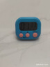 定时器开关计时器 厨房闹铃学生做题可爱倒计时提醒器 小学生儿童计时器烹饪厨房商用餐饮店 蓝色 1个 实拍图