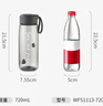 富光塑料杯tritan材质茶杯水杯学生便携创意杯子耐摔夏天简约太空杯 实拍图