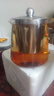 暮云泡茶壶加厚玻璃茶壶大容量办公室茶具养生高硼硅耐高温 450ml 实拍图