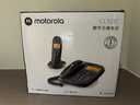 摩托罗拉（Motorola）数字无绳电话机 无线座机 子母机一拖一 办公家用 内线对讲 大屏幕清晰免提固话套装CL101C(黑色) 实拍图