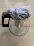 【京东物流】茶壶套装大容量玻璃茶杯带滤网耐高温茶具 1000ml泡茶壶 实拍图