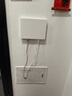 中兴（ZTE）【晴天墙面路由器】AX3000满血WiFi6自研双核芯品质家居别墅ap 主路由Mesh3000M无线速率千兆网口 实拍图
