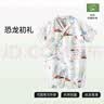 贝肽斯婴儿衣服夏季连体衣短袖竹棉纱布新生幼儿宝宝哈衣爬服睡衣 实拍图