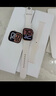 Apple/苹果 Watch Series 10 智能手表GPS款42毫米玫瑰金色铝金属表壳淡桃粉色运动型表带M/L MX1V3CH/B 实拍图