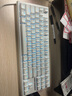 RK ROYAL KLUDGE R87机械键盘电竞游戏专用电脑办公有线客制化87键青轴茶轴银轴全键热插拔白色 如茵-冰蓝光-有线单模 茶轴(45gf段落) 实拍图