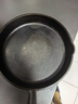铁仕达（Telssida） 加厚铸铁小平底锅无涂层铸铁锅牛排煎锅不粘煎蛋锅辅食锅生铁锅迷你锅早餐锅 【木柄款】20cm单锅 实拍图