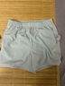 鸿星尔克运动裤女夏季新款清爽吸湿速干跑步健身运动短裤女子短裤五分裤 云灰色 M 实拍图