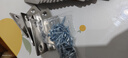 威得利（WEIDELI） 实心不锈钢角码90度直角支架三角铁隔板托家具五金层板托连接件紧 新款：角码50*30配螺丝（10个装） 实拍图