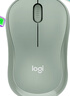 罗技（Logitech）M221 轻音鼠标 无线鼠标 办公鼠标 对称鼠标 带无线微型接收器 薄荷绿 实拍图