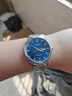 冠琴（GUANQIN）瑞士认证手表男士机械表防水夜光全自动名表多功能双日历商务男表 精钢蓝面-机械机芯-礼盒包装 实拍图