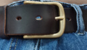 君沃无头皮带条男真皮不带头针扣头层纯牛皮男士裤腰带软真皮不含扣头 实拍图