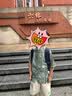 MQDMINI童装男童汉服夏季儿童国风套装外出休闲演出服两件套复古花纹 晒单实拍图