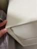 锦汐床头柜实木奶油风收纳柜卧室床边柜现代简约储物柜置物轻奢小柜子 【免安装】奶白色45CM-双抽 实拍图