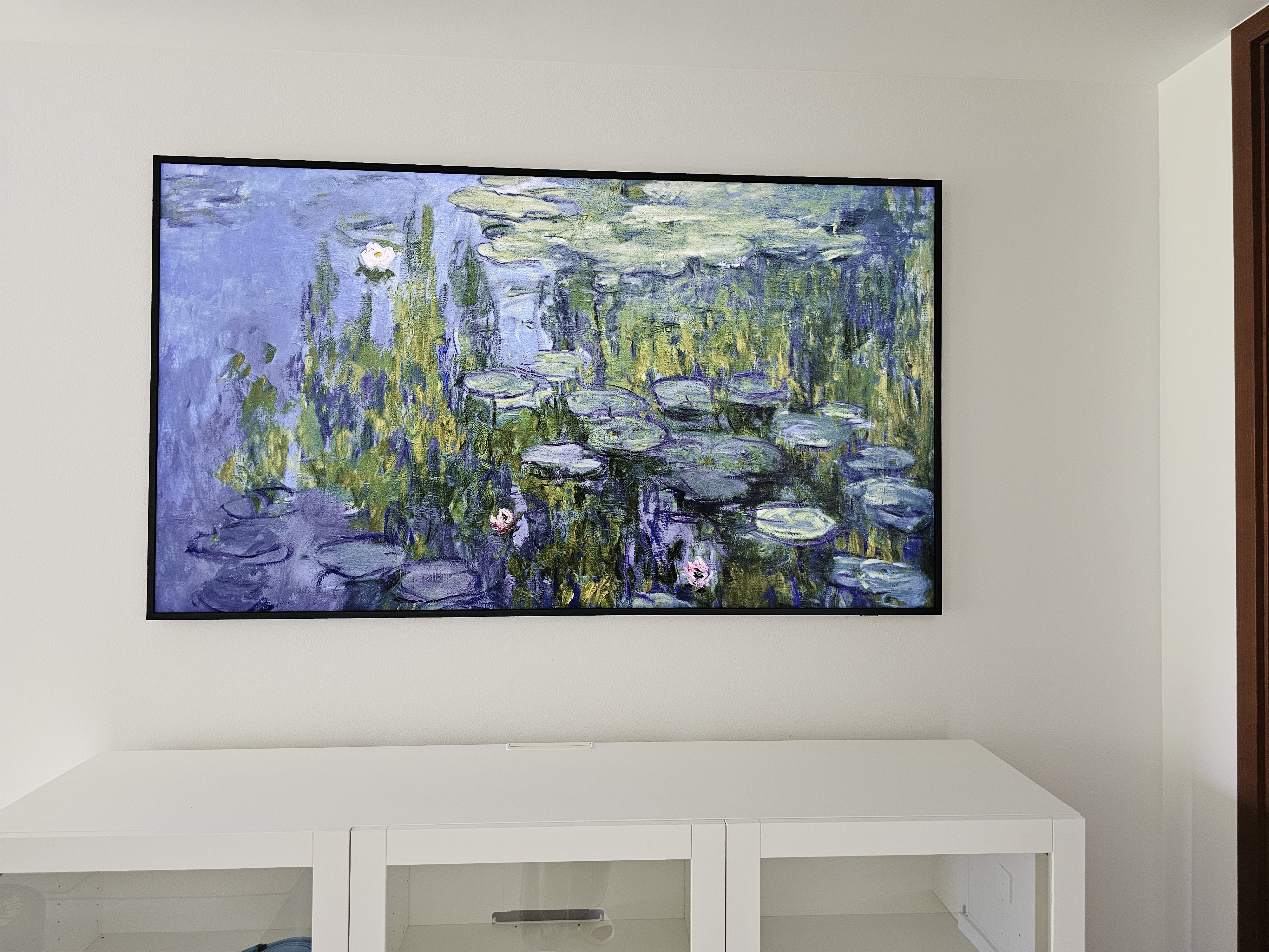 三星（SAMSUNG）【官翻机】新品LS03D系列Frame画壁艺术超薄电视 QLED量子点4K 哑光屏显纤薄贴合壁挂架开机无广告 75英寸 QA75LS03DAJXXZ 实拍图