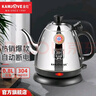 金灶（KAMJOVE）电热水壶烧水全钢壶体茶具 304不锈钢电茶壶煮水电壶快壶家用迷你茶台烧水壶 E-400 0.8L 实拍图