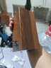 复古木纹音响 有线蓝牙电脑木质音箱 USB台式电脑笔记本手机通用 家用低音炮重低音长条多媒体播放 单喇叭【有线USB接口】 实拍图
