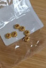 御邪黄金999足金齿轮隔片转运珠串珠手绳搭配diy配饰男女款520礼物 3.5mm齿轮珠:约0.033g预售单颗 实拍图