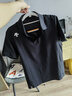 DESCENTE迪桑特TRAINING综训UPF50+防晒男士短袖POLO衫夏季 BK-黑色 M (170/92A) 实拍图