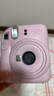 富士（FUJIFILM）立拍立得mini12 mini11/7/9升级款 相纸一次成像相机拍照生日礼物 Mini12 浅樱粉（现货） 官方标配 实拍图