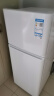 TCL 116升二级能效双开门两门二门养鲜冰箱小户型小型家用节能电冰箱租房国家补贴118升级款R116L5-B 实拍图