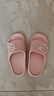 百慕倾臣儿童拖鞋女孩夏季eva卡通亲子百搭居家浴室洗澡防滑凉拖鞋男宝宝 粉色 32-33 【内长约21cm】 实拍图