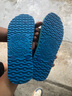 HKNS泰国星马人字拖老式鲨鱼牌夏天沙滩休闲防滑桂马男女情侣耐磨夹脚 【蓝色】波浪纹星马 11 号/43-44码 实拍图