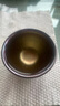 建缘天成 建盏茶杯彩金束口6.5口径小盏陶瓷杯子品茗杯一口杯茶盏 1只金色系小盏6.5x4.5 实拍图