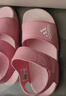 阿迪达斯（adidas）儿童凉鞋夏季男女大小童沙滩鞋  IH3634粉/白  实拍图