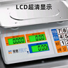 豪庭（HAOTING）称重电子秤商用高精度厨房秤食品秤千克秤超市菜场水果蔬菜30kg公斤计价秤台秤 【八仓速发】液晶不锈钢凹盘 实拍图